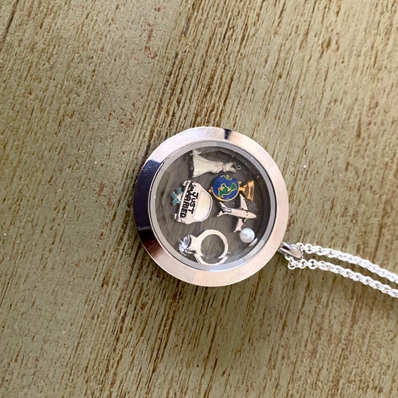 Origami Owl | | Marriage Charm Locket Necklace Origami Owl | Poshmark